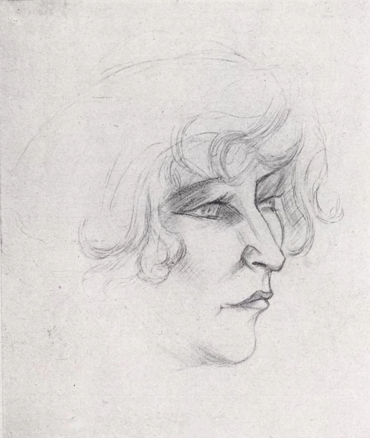 Ritratto della scrittrice Colette